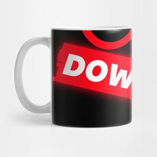 Downhill, Cyclist Mug